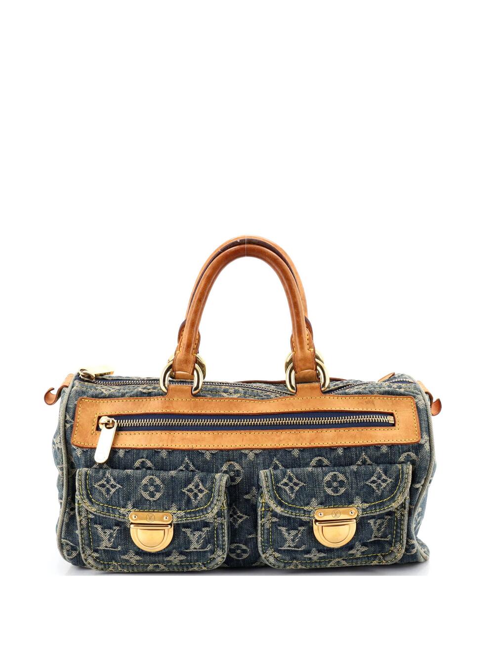 Louis Vuitton Neo Speedy Bag Denim #370024L24B